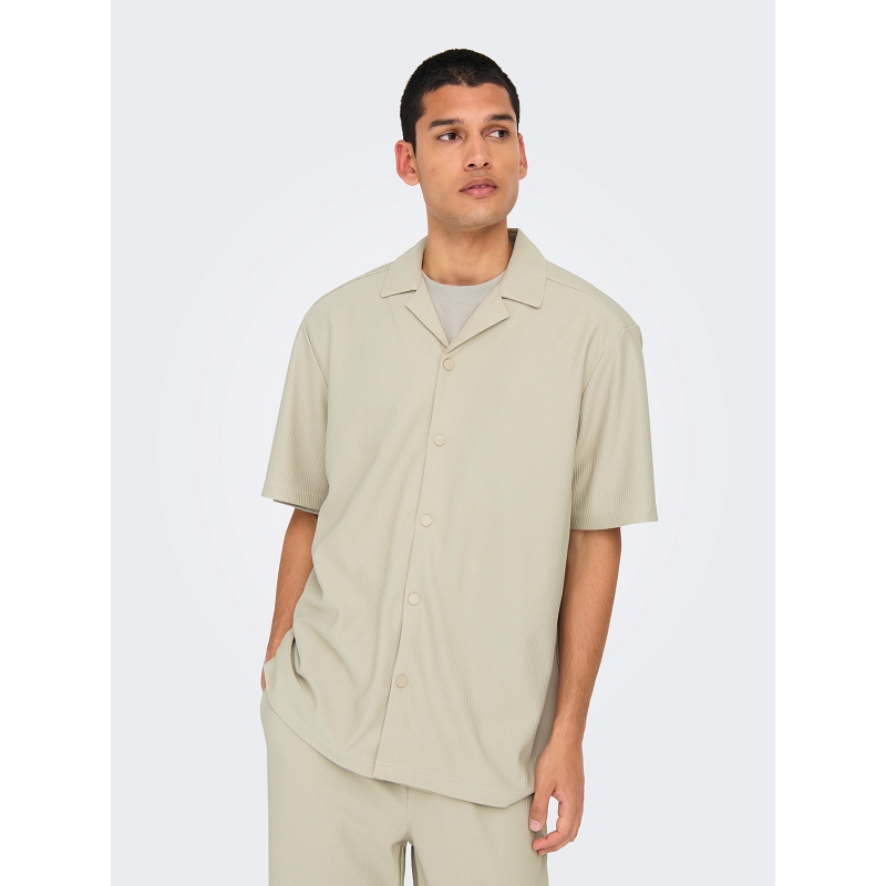 Only and sons ONSKARI LIFE RLX RESORT SS PLIZZE SHIRT1895301_2