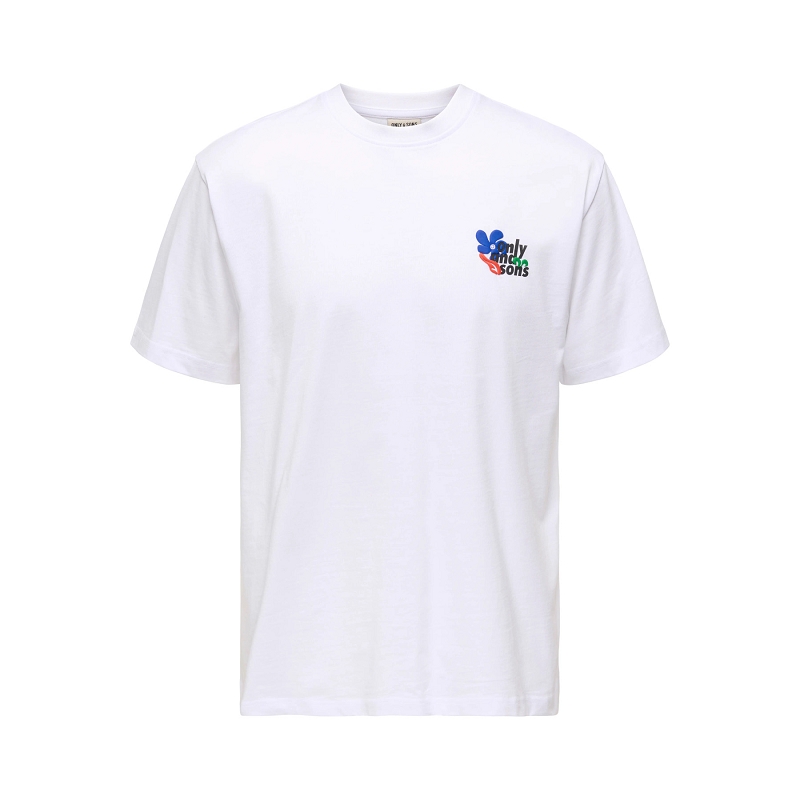 Only and sons ONSFLEURI LIFE FLOWER RLX SS TEE1897901_2