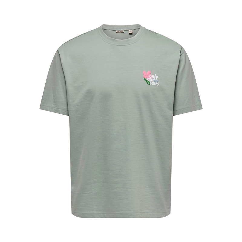 Only and sons ONSFLEURI LIFE FLOWER RLX SS TEE1897902_2