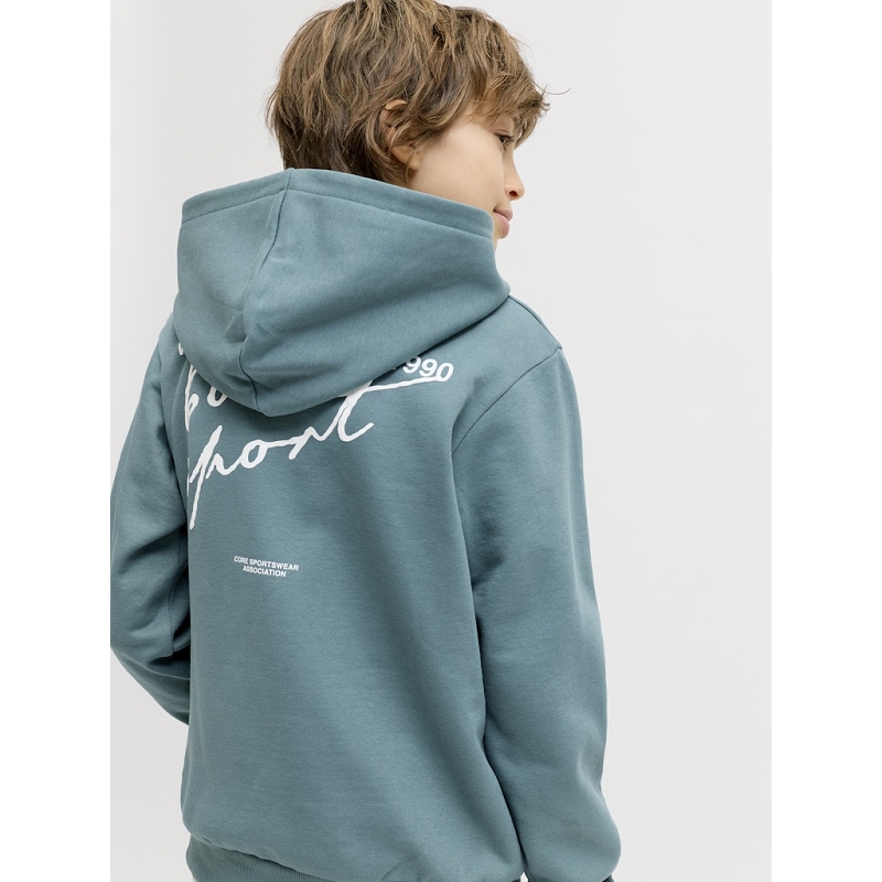 Jack and jones kids JCODUST SCRIPT SWEAT HOOD SA26 JNR1911701_2