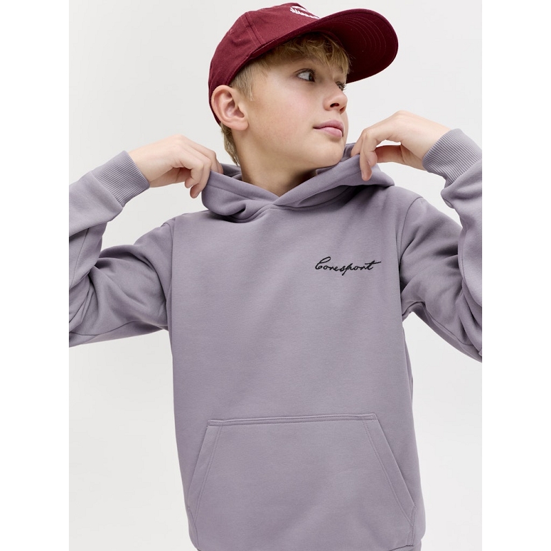 Jack and jones kids JCODUST SCRIPT SWEAT HOOD SA26 JNR1911702_2
