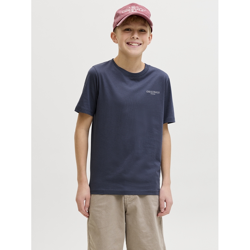 Jack and jones kids JORMONTAUK AOP BACK TEE SS CN JNR