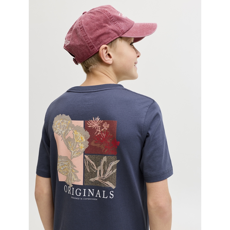 Jack and jones kids JORMONTAUK AOP BACK TEE SS CN JNR1911801_2