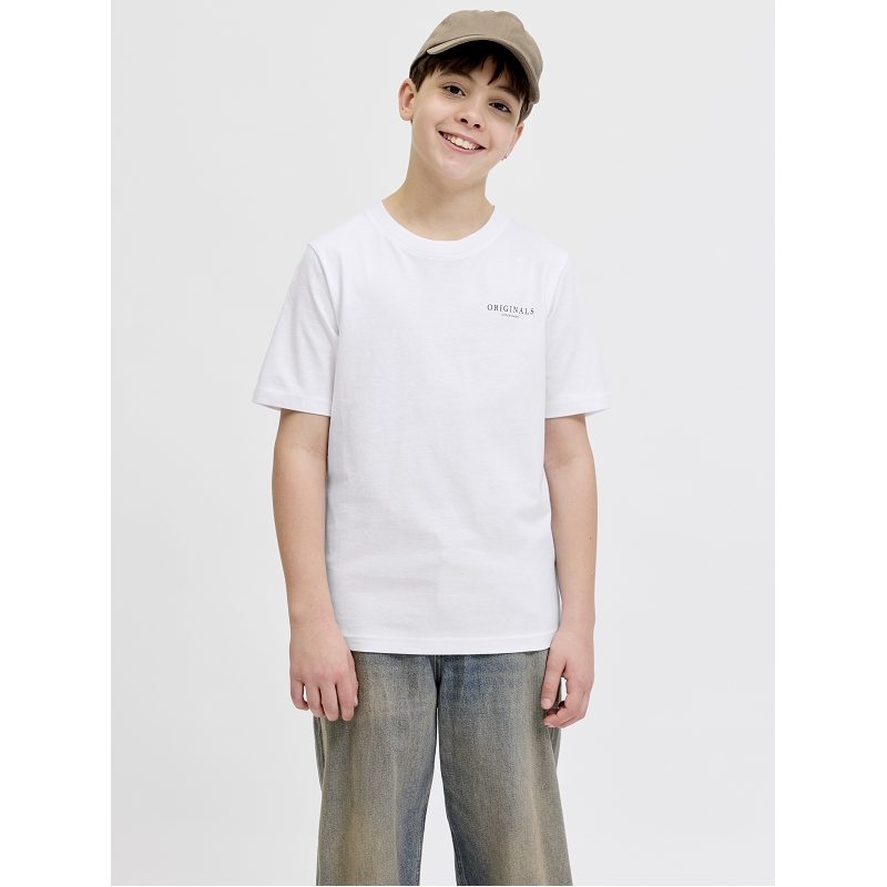 Jack and jones kids JORMONTAUK AOP BACK TEE SS CN JNR
