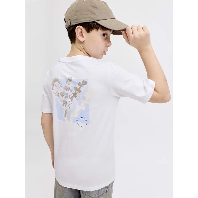 Jack and jones kids JORMONTAUK AOP BACK TEE SS CN JNR1911802_2