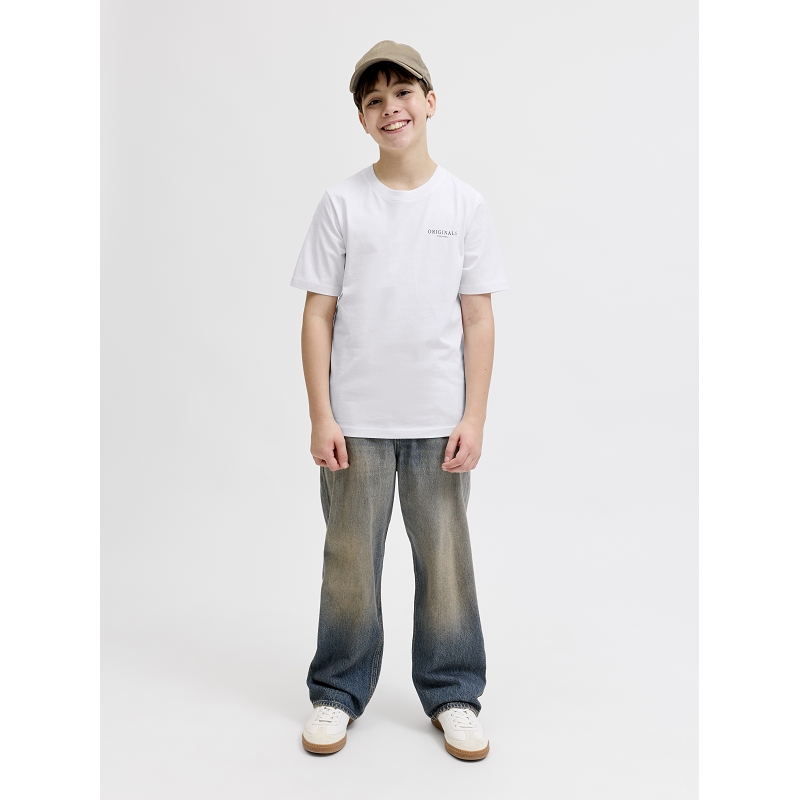 Jack and jones kids JORMONTAUK AOP BACK TEE SS CN JNR1911802_5