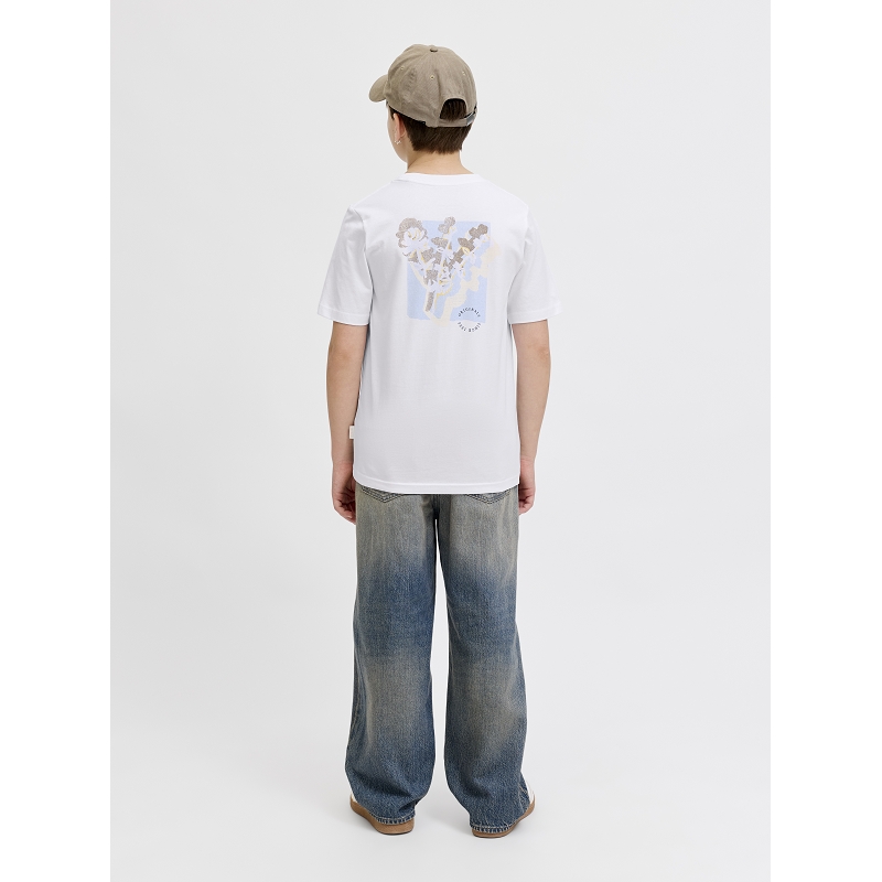 Jack and jones kids JORMONTAUK AOP BACK TEE SS CN JNR1911802_6