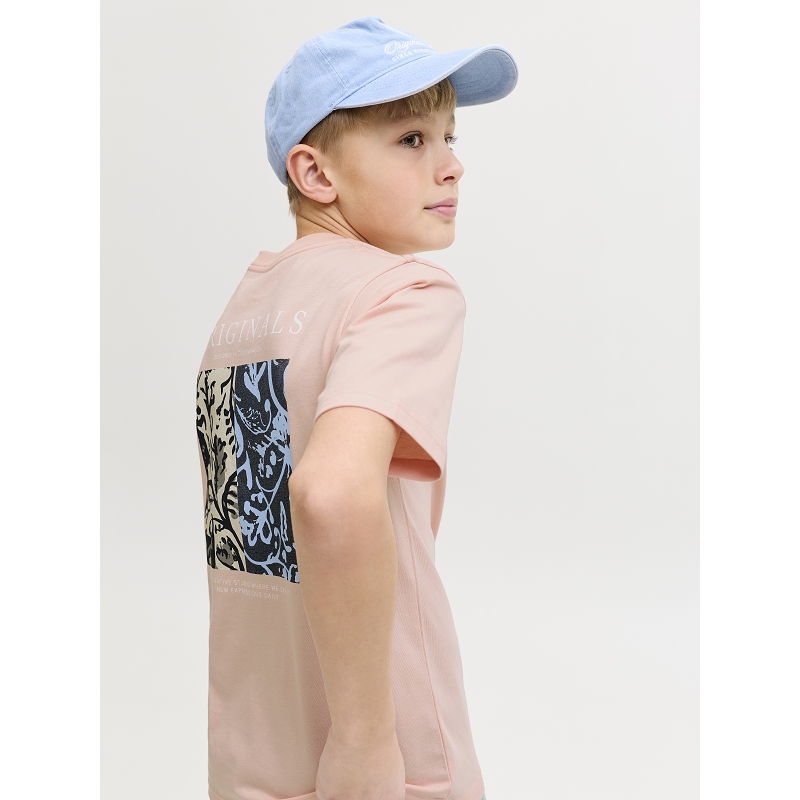 Jack and jones kids JORMONTAUK AOP BACK TEE SS CN JNR1911803_2