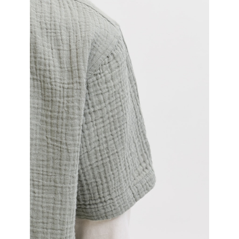 Jack and jones kids JORNANTUCKET DOUBLE CLOTH SHIRT SS JNR1912001_4