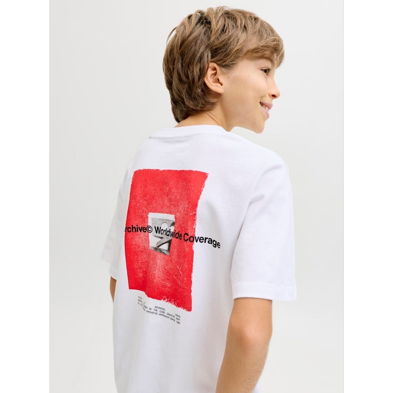 Jack and jones kids JCOMINERAL PHOTO BACK TEE SS CN JNR1914802_2