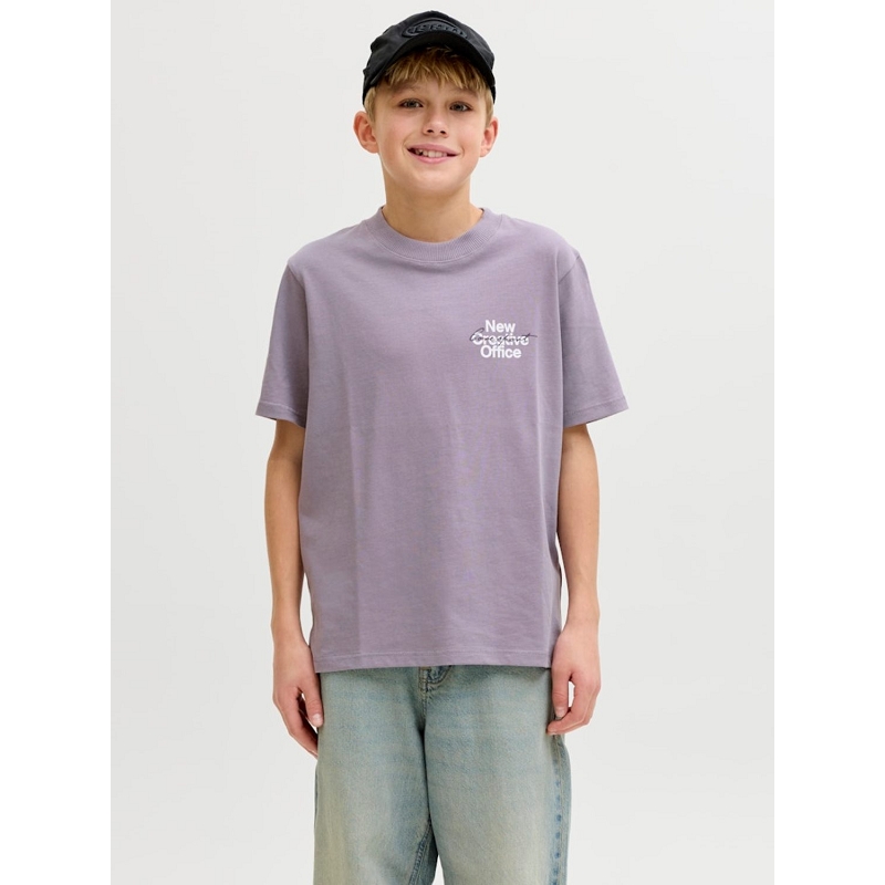 Jack and jones kids JCOMINERAL PHOTO BACK TEE SS CN JNR
