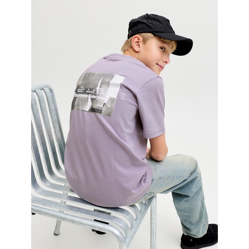 Jack and jones kids JCOMINERAL PHOTO BACK TEE SS CN JNR1914803_2