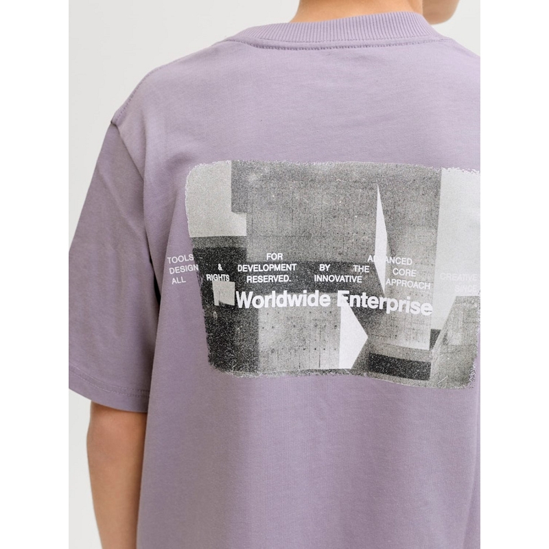 Jack and jones kids JCOMINERAL PHOTO BACK TEE SS CN JNR1914803_3