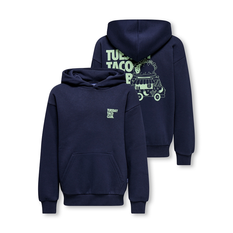 Only and sons kids OSJCERES TUKTUK RLX PRINT HOOD SWT