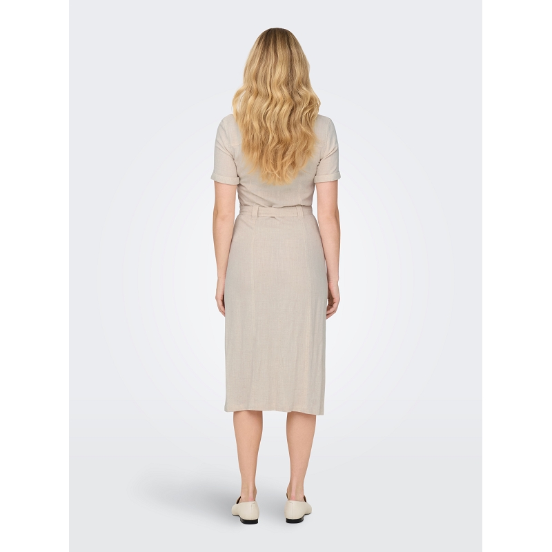 Only SIESTA SS LIN BL SHIRT DRESS PNT NOOS1924801_5
