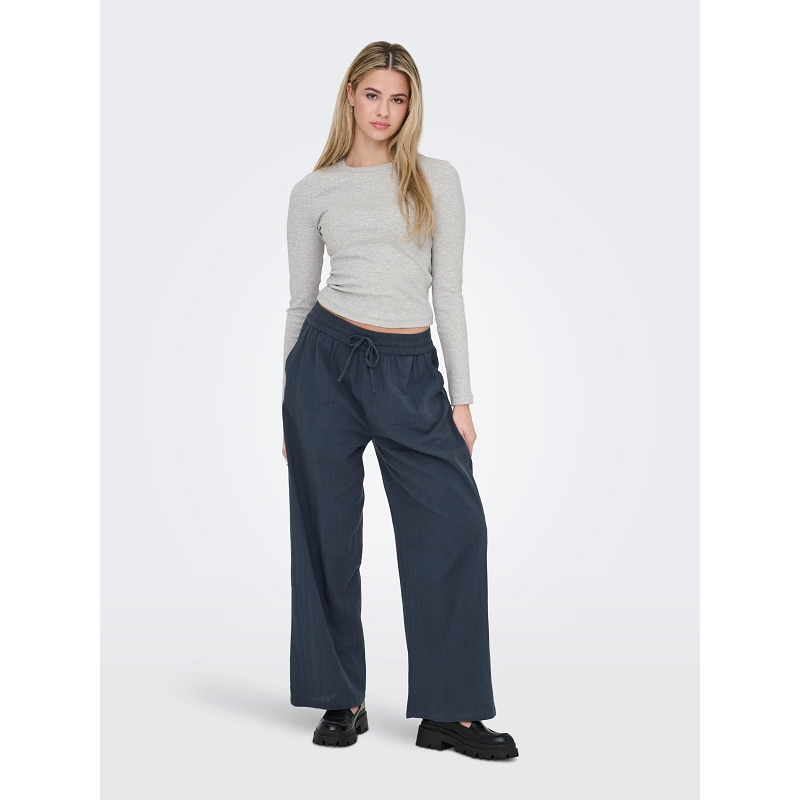 Only TIZANA COTTON LOOSE PANTS WVN NOOS1925701_2