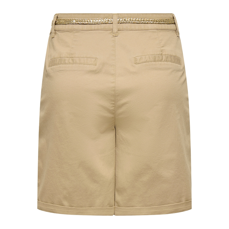 Only BIANA MW COT CHINO BELT SHORTS PNT CS1927301_2