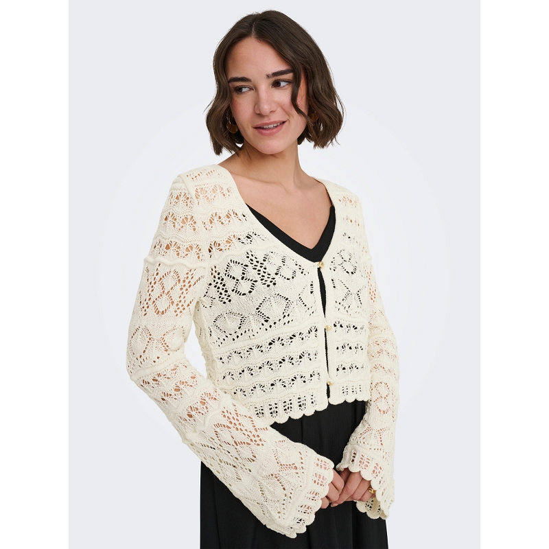 Only COLETTE LS VNECK CARDIGAN KNT