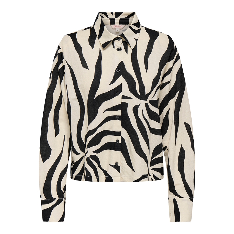 Only SAKURA LS REG SHIRT WVN