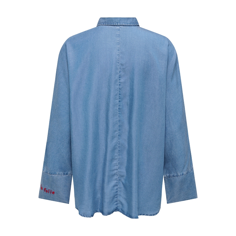 Only GRACECHARIS LIFE LS SHIRT WVN CS FR1933501_2