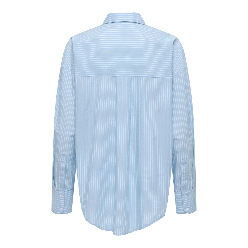 Only SUVY LS EMB STRIPE SHIRT WVN CS1933901_2
