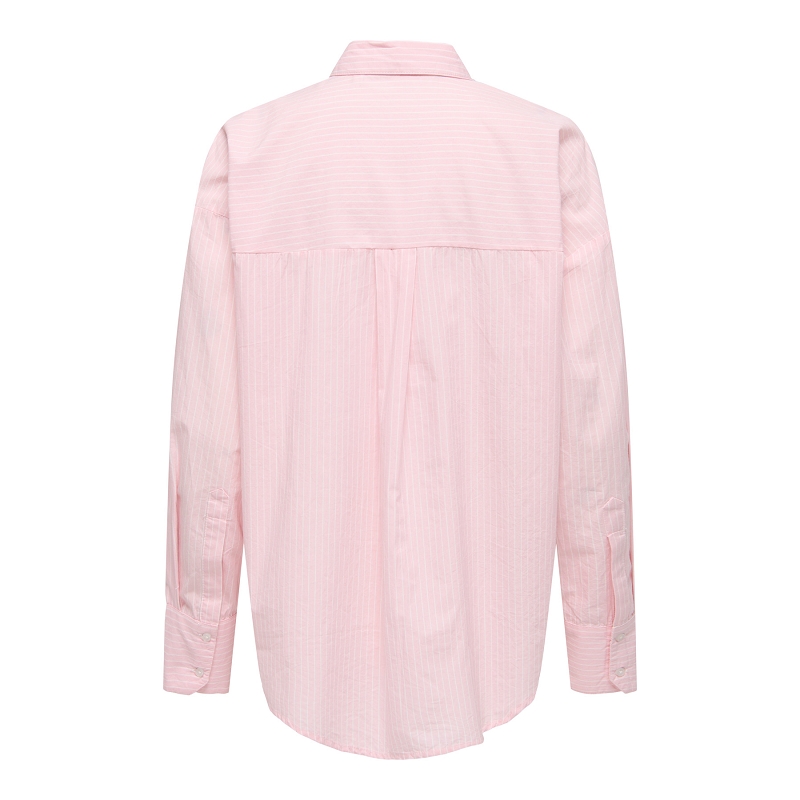 Only SUVY LS EMB STRIPE SHIRT WVN CS1933902_2