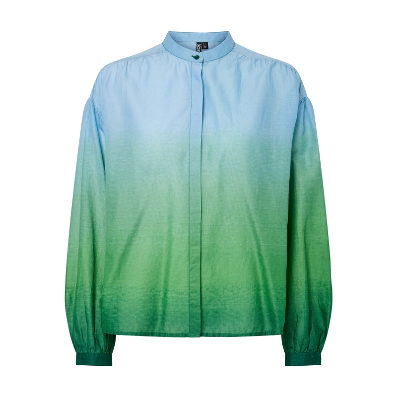 Pieces PCBIBIANE LS WVN SHIRT FC BC