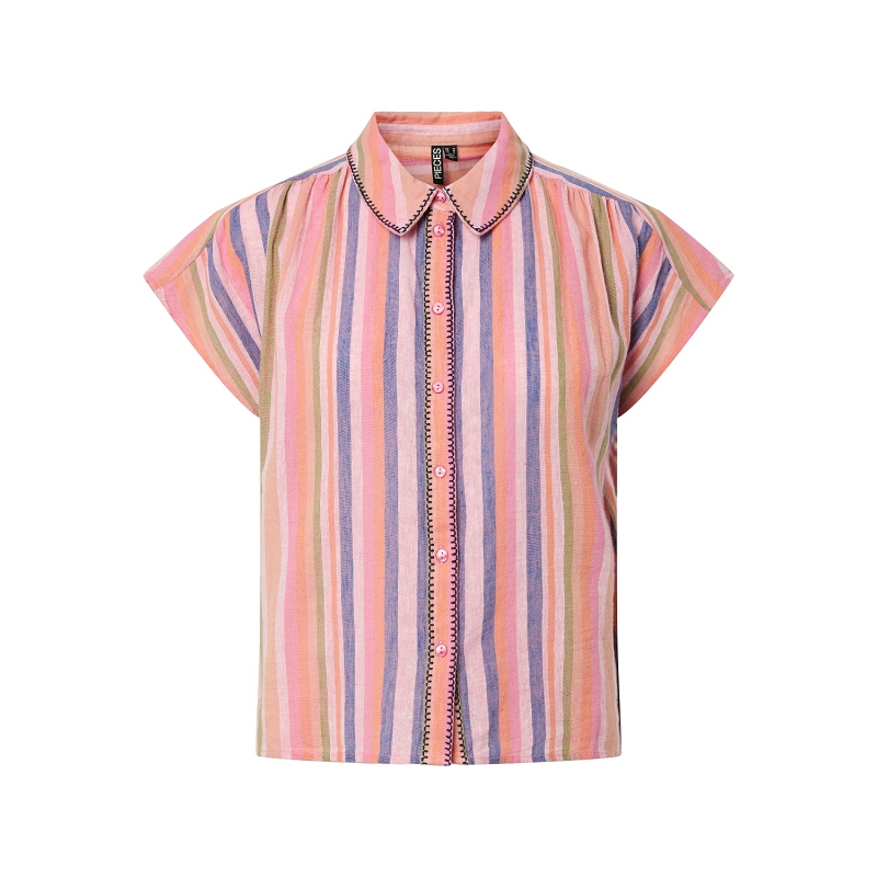 Pieces PCBATITHA SS WVN SHIRT FC