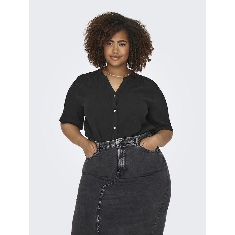 Only carmakoma CARTHYRA LIFE SS BUTTON TOP WVN1971002_3