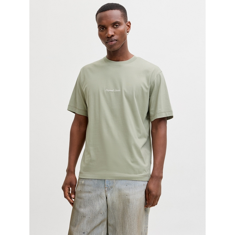 Jack and jones JORNORREBRO EMB TEE SS CREW NECK NOOS