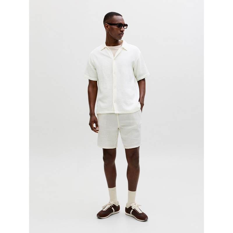 Jack and jones JORNANTUCKET DOUBLE CLOTH SHIRT SS EA261974001_3