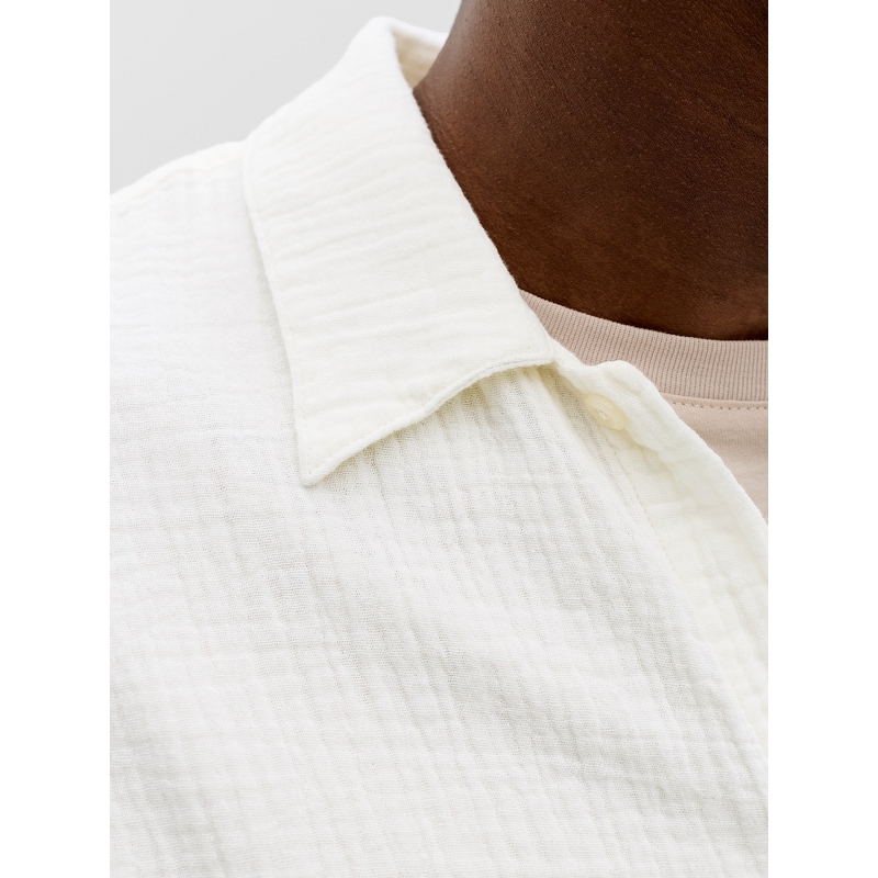 Jack and jones JORNANTUCKET DOUBLE CLOTH SHIRT SS EA261974001_4