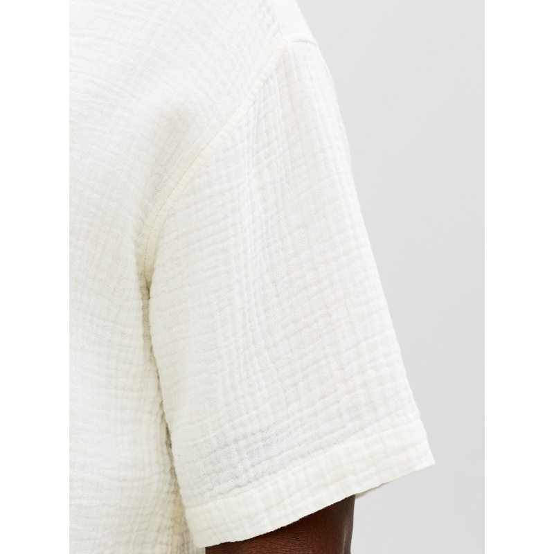 Jack and jones JORNANTUCKET DOUBLE CLOTH SHIRT SS EA261974001_5