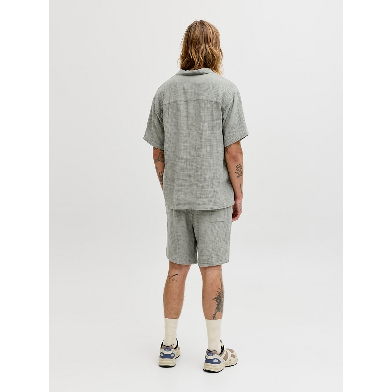 Jack and jones JORNANTUCKET DOUBLE CLOTH SHIRT SS EA261974002_6