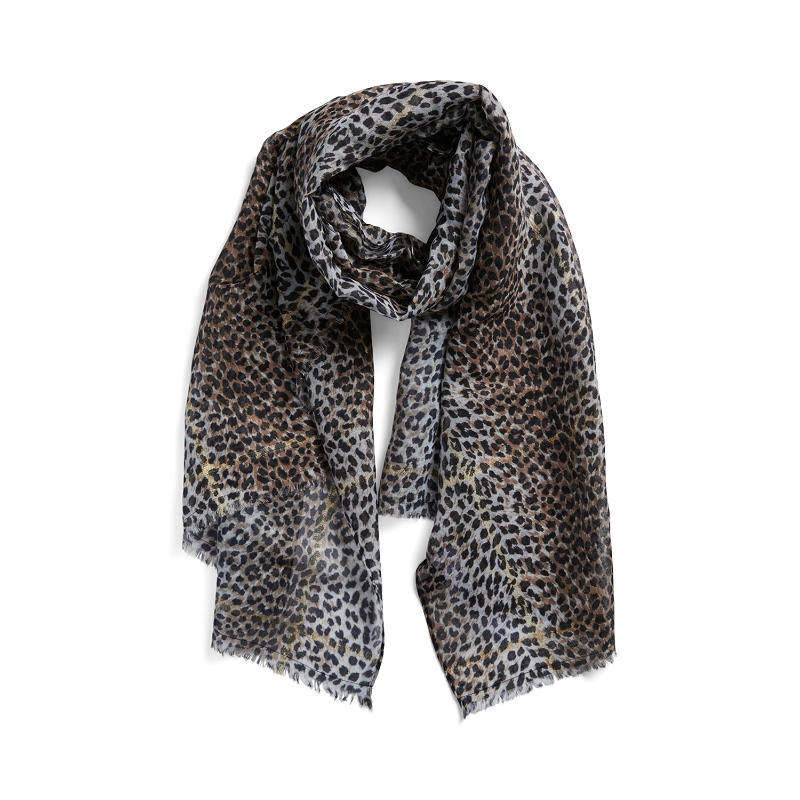 Pieces PCTASSELO LONG SCARF WITH LUREX BC