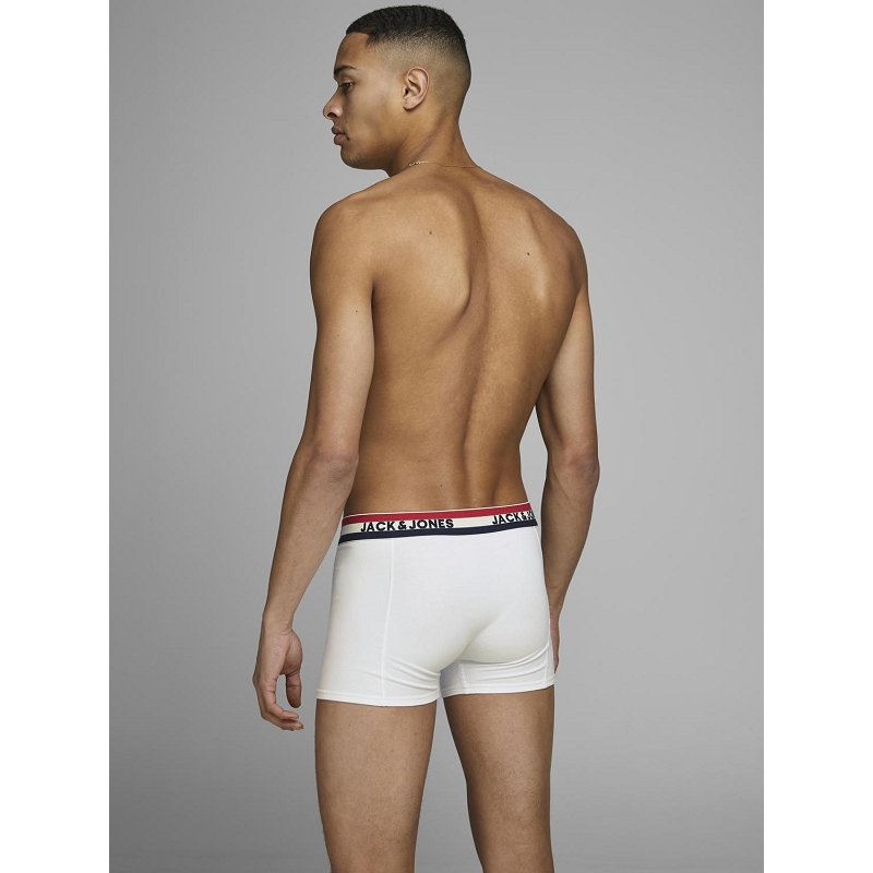 Jack and jones JACWAISTBAND STRIB TRUNKS 3 PACK LN STYD2099701_4