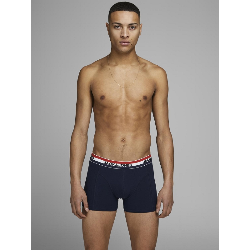 Jack and jones JACWAISTBAND STRIB TRUNKS 3 PACK LN STYD2099701_6