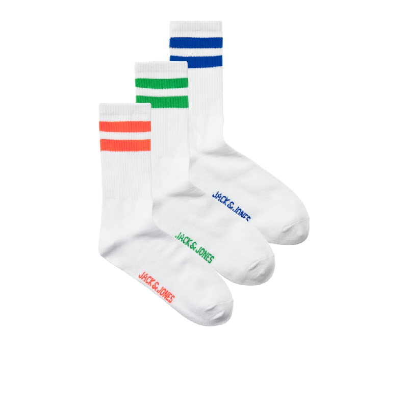 Jack and jones JACDEHLI TENNIS SOCKS 3 PACK SN