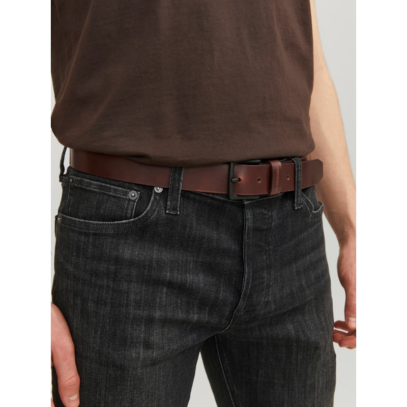 Jack and jones JACROMA LEATHER BELT NOOS2125303_4