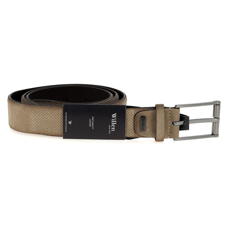 Willen CEINTURE EN CUIR VELOURS EMBOSSE