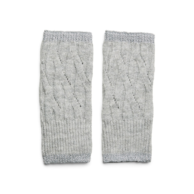 Pieces PCJOHANNA CABLE ARMWARMERS LUREX BC