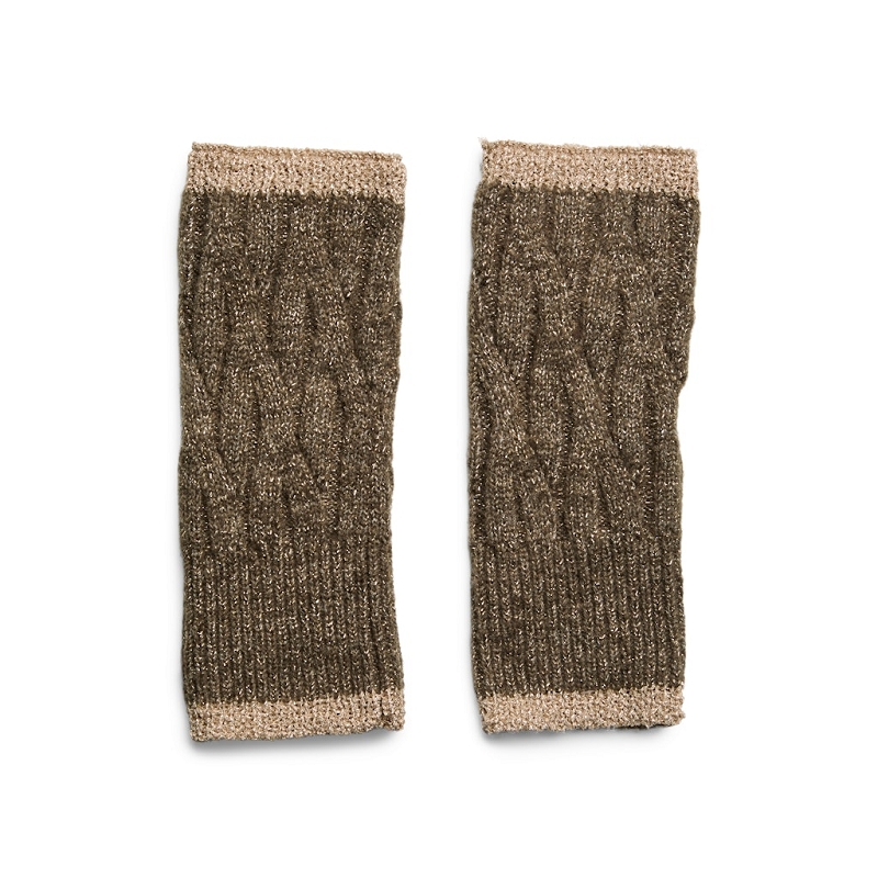 Pieces PCJOHANNA CABLE ARMWARMERS LUREX BC