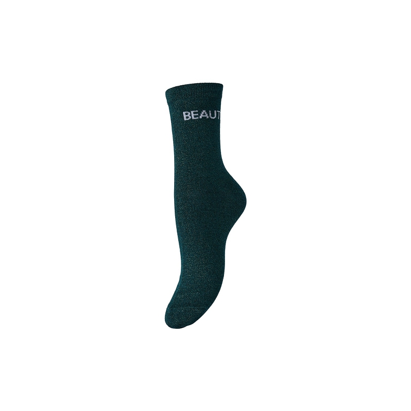 Pieces PCSEBBY LONG GLITTER STATEMENT SOCK FC