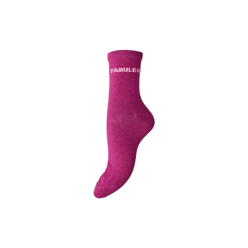 Pieces PCSEBBY LONG GLITTER STATEMENT SOCK FC
