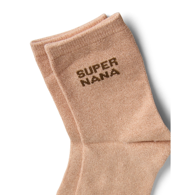 Pieces PCSEBBY LONG GLITTER STATEMENT SOCK FC2224117_2