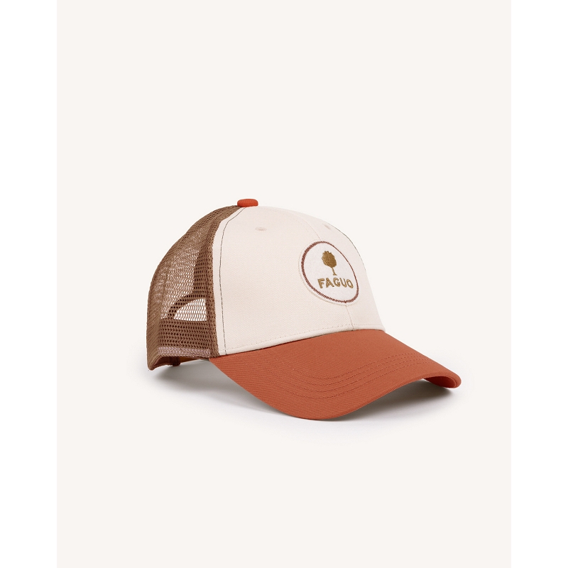 Faguo TRUCKER CAP HEADS WOVEN