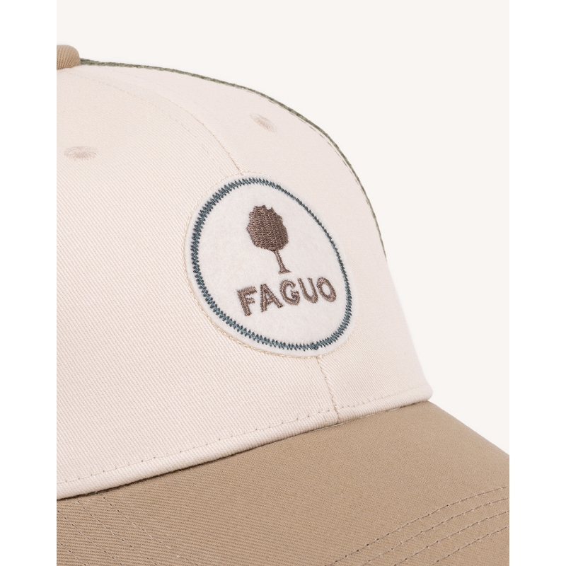 Faguo TRUCKER CAP HEADS WOVEN2303802_2
