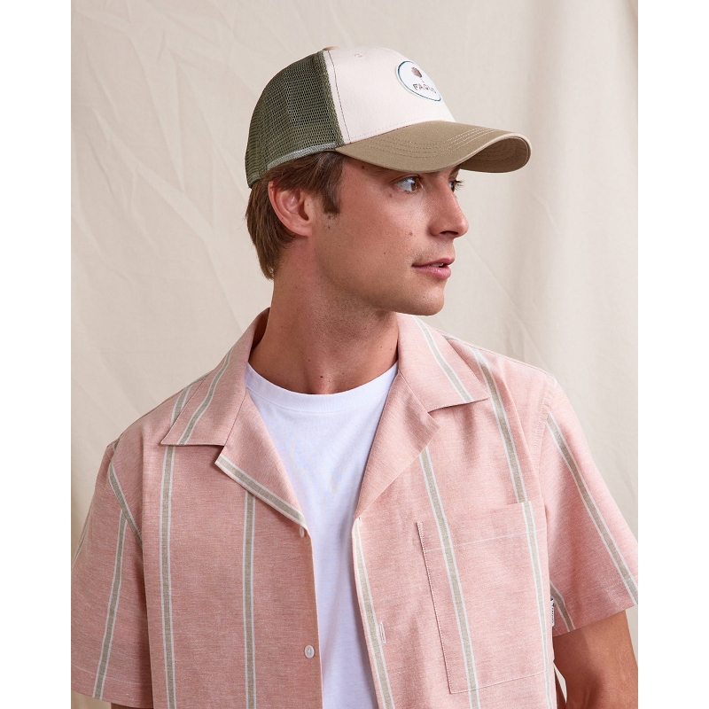 Faguo TRUCKER CAP HEADS WOVEN2303802_3