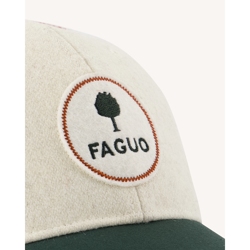 Faguo TRUCKER CAP HEADS WOVEN2416501_2