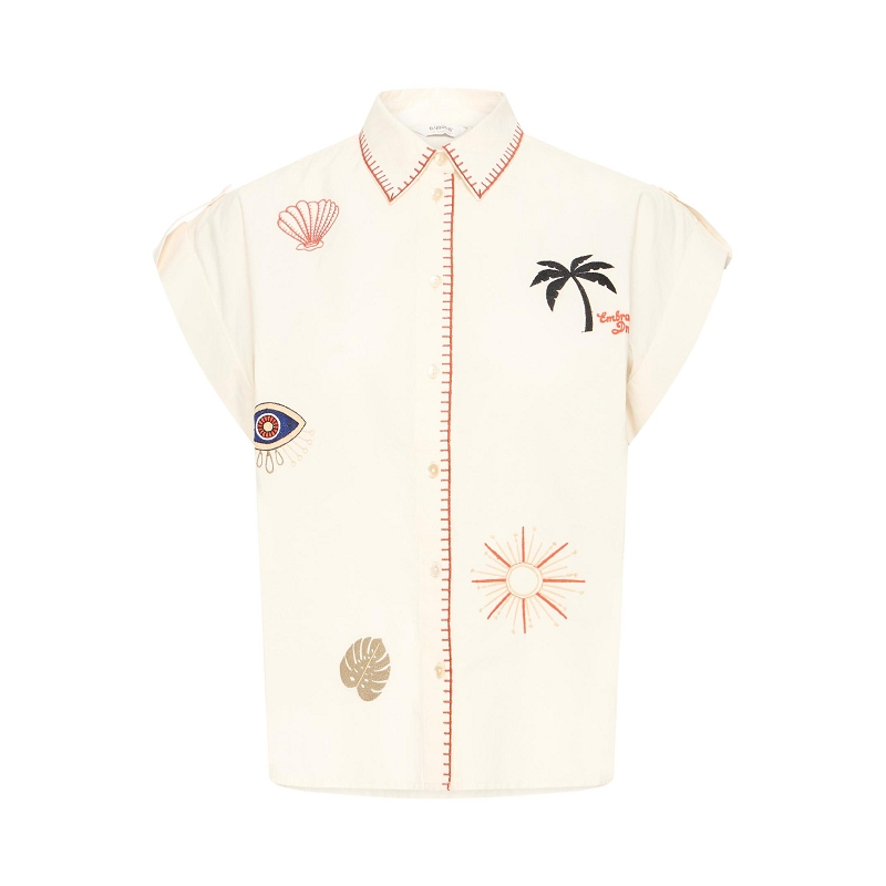 B young BYJESSEL EMB SHIRT